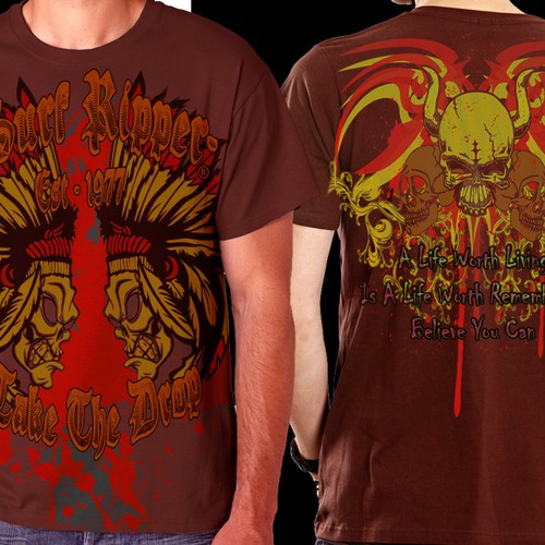 Clothing or apparel contest entry by inproject adv.