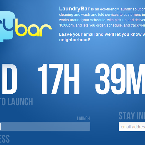 LaundryBar needs a new Retro/Web2.0 logo Design por FlakTak