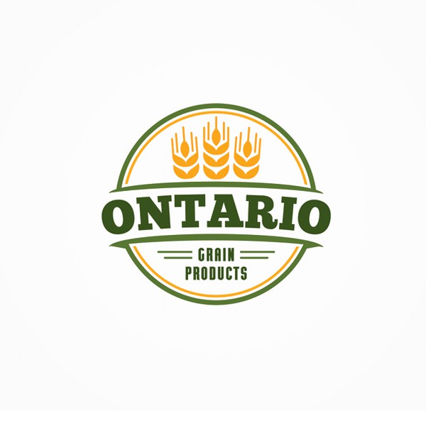 Design by ::tj:: titled "Ontario (Canada) flour mill looking for a new logo for a new business"
