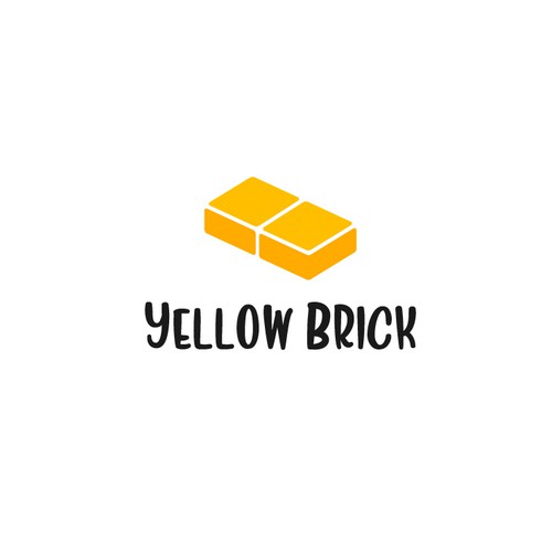 Yellow Brick Logo Design by Khumairart