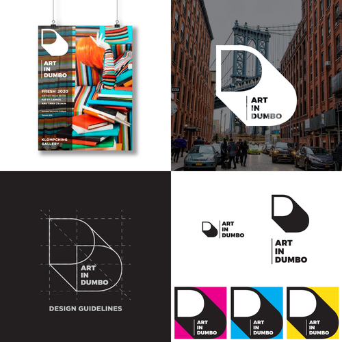 Brooklyn Art District Rebranding Design by Tomillo