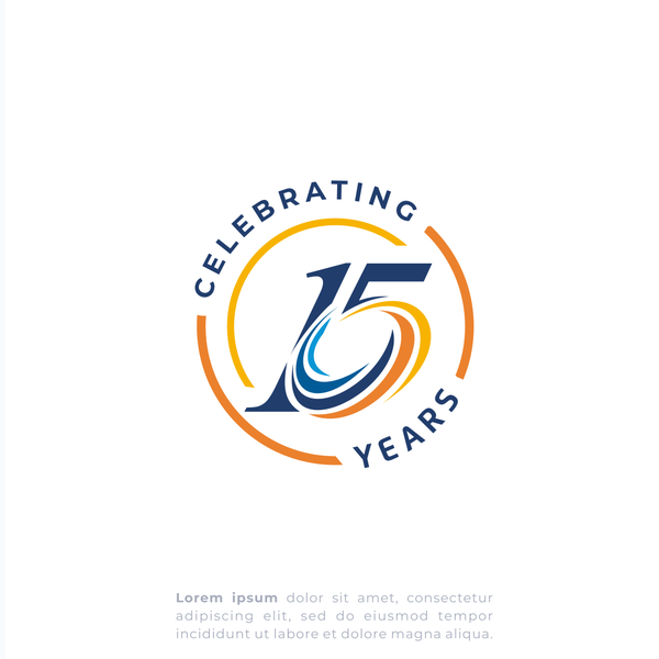 Design by Diqbal_ titled "Anniversary logo for procurement company"