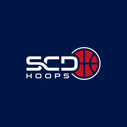 Basketball Logo for Team 'SCD Hoops' - Your Winning Logo Featured on Major Sports Network Design by simpldesign®