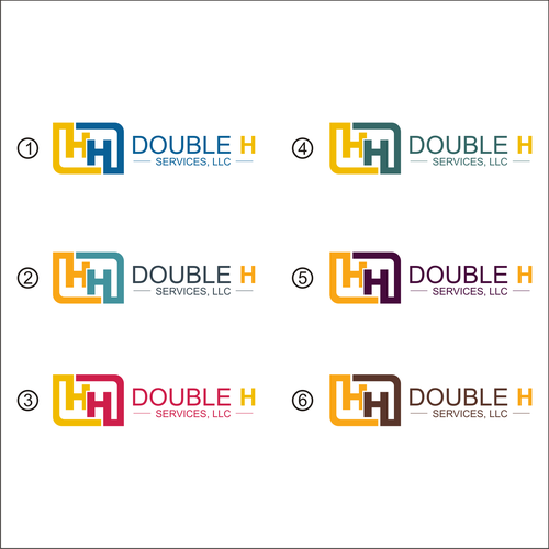 Design Double H new logo di JDL's