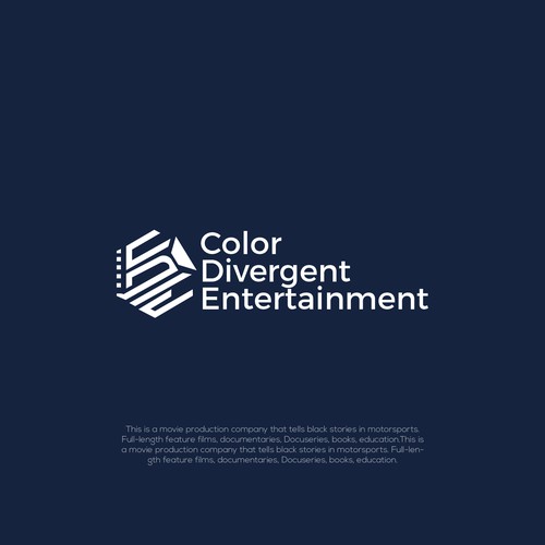 コンペ「Divergent Color entertainment | African American Film Comapany」のデザイン by JosH.Creative™さん 