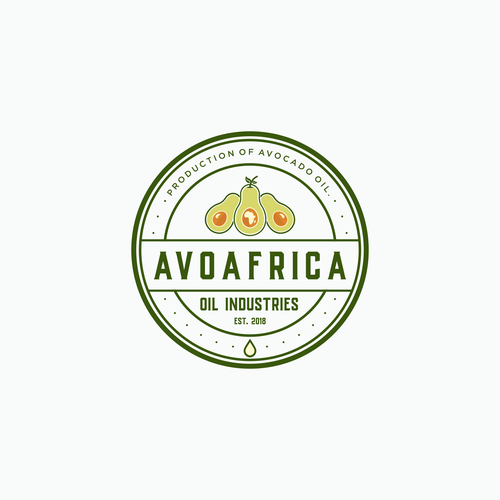 Need an eye catchy and out of the box logo for an avocado oil producing company Design by Niswa™