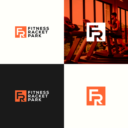 "Fitness & Racket Park" ganador Logotipos