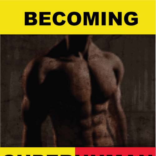 "Becoming Superhuman" Book Cover Diseño de Design Studio 101