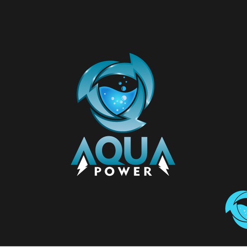 AQUAPOWER ENERGY DRINKS Design by RGB Designs