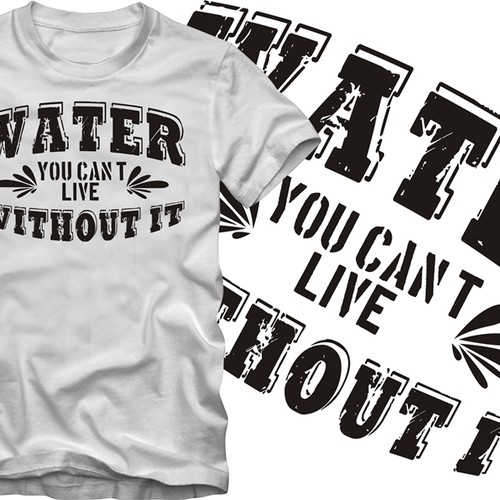 Water T-Shirt Design needed Réalisé par muczhorkies