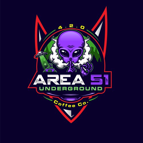 Secret base needs logo, can you keep a secret? Could lead to more. Design by Gr8 ART