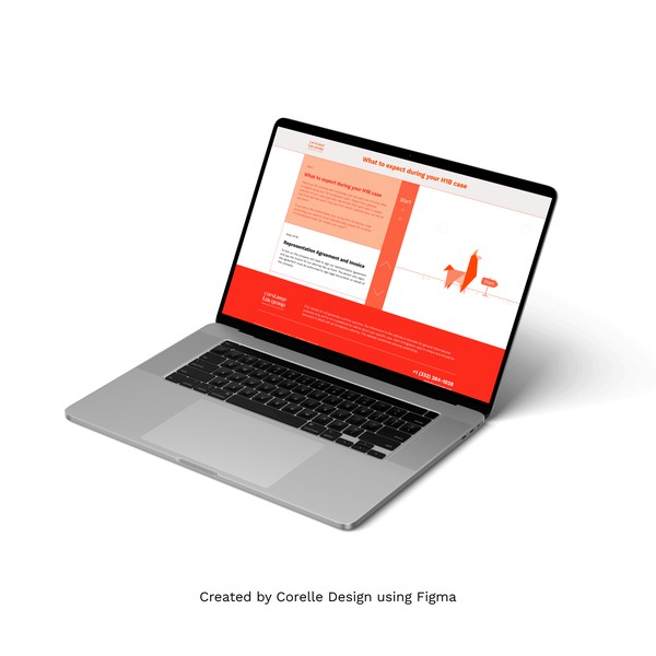 Whimsical Informational page for Corstange Law Group PLLC