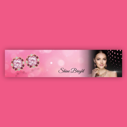 Design an exciting, vibrant Jewellery Banner! Design by logo-journey