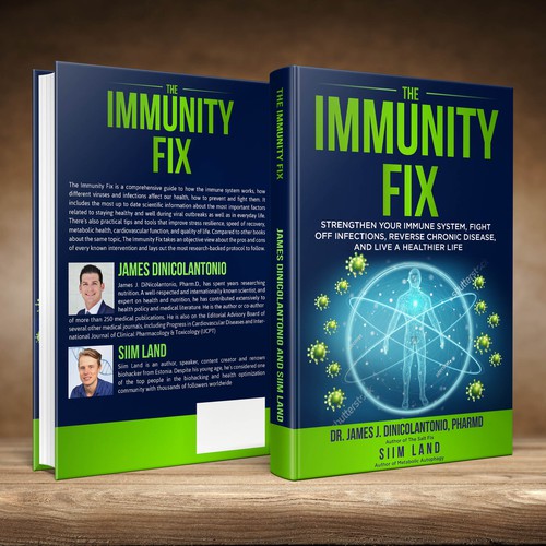 Health Immune System Book Design by studio02