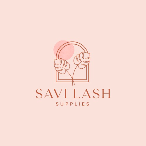 lash company logo Design by desi9nart