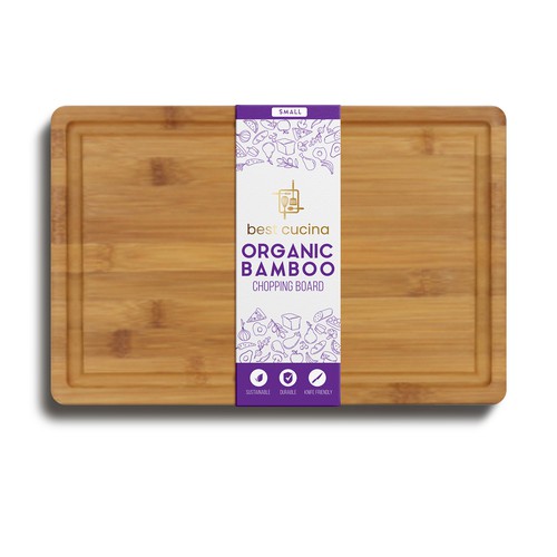 Bamboo Chopping Board Colour Card (2 Bamboo Chopping Board Models) Design by Shisiouk