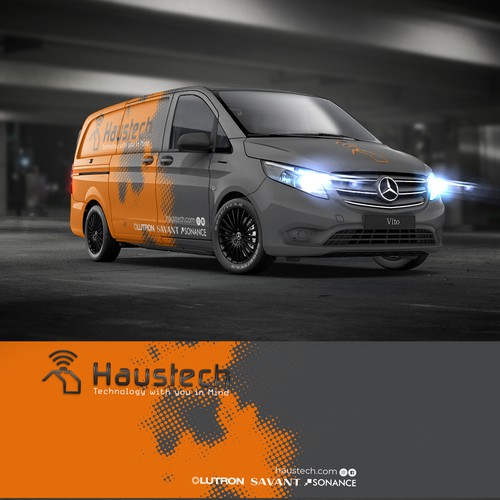 Haustech Mercedes Metris Wrap Design von corpNL