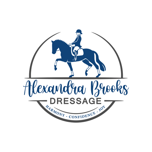 Design a classy/modern dressage (horse) training logo Design by Rziko1