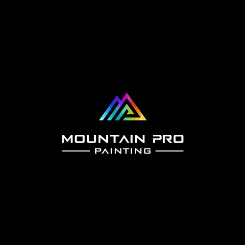 High-end, tech-focused Colorado painting company brand package Design by adam.h™