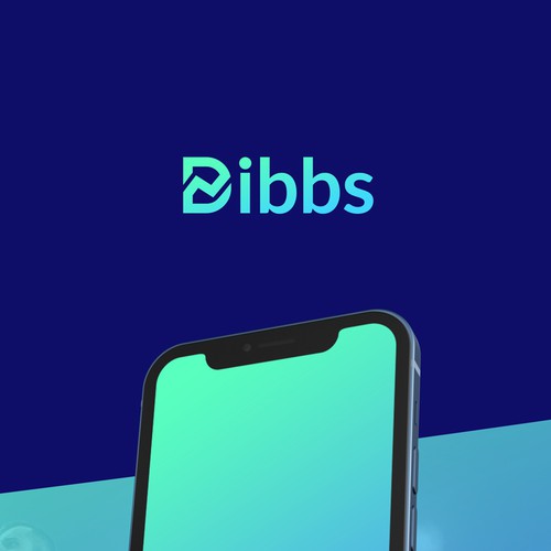 Dibbs - logo for fractional sports card trading market Design by Dareden