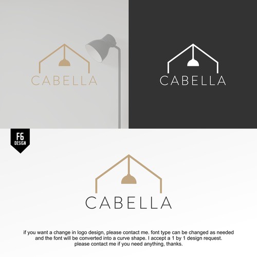 Logo für eine Marke, die Beleuchtungs-Produkte führt, um individuelle Leuchtendesigns zu ermöglichen