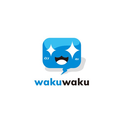 Waku Waku App Logo! Design by werushtotea