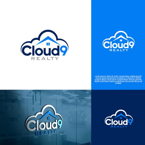 The sky is the limit. Please brand our dream logo for Cloud 9 Realty Design by hames11
