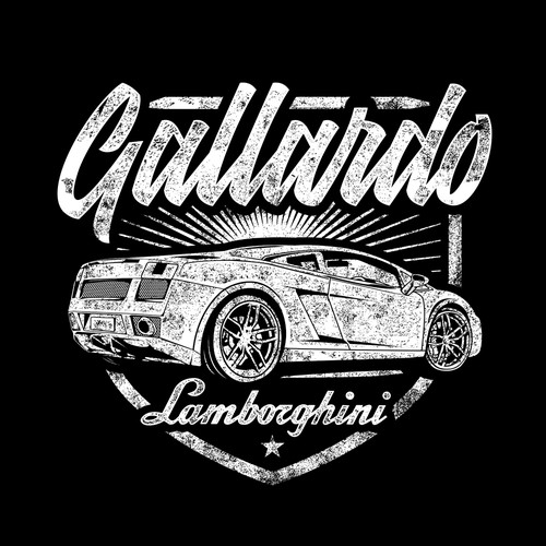 Lamborghini gallardo t-shirt design | T-shirt contest | 99designs