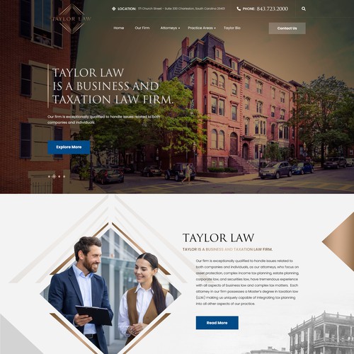 Taylow.Law Website and Software Platform Design by Moonlight Digital