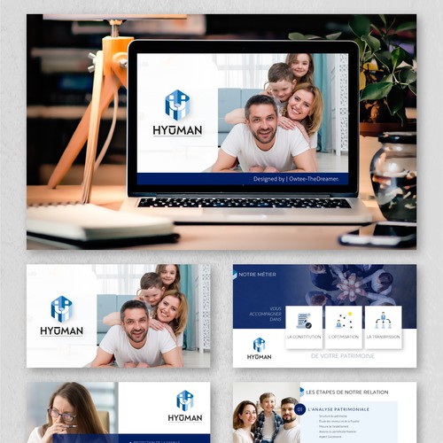 PowerPoint template contest entry by Owtee-TheDreamer.