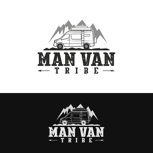 Create a Kick-A$$ Logo Design for a Man Van Tribe Community! Go Wild!!! Design by Vulfman