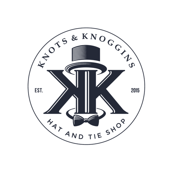 Logo design for a hat and bowtie shop