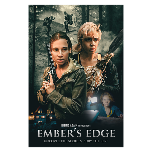 EMBERS EDGE - Captivating Movie Poster for our Thriller / Suspense / Drama Design by Ryasik Design