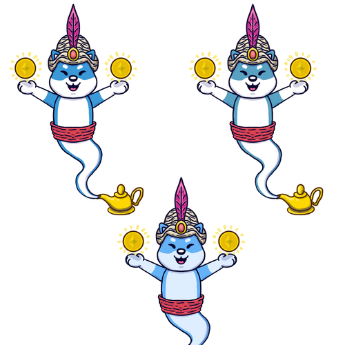 Redesign the Mascot for our Crypto Dog Coin and see it marketed EVERYWHERE! Design by Halit Büyükyılmaz