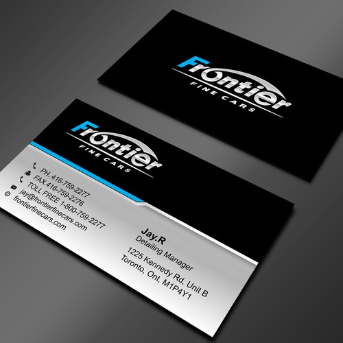 Create the next stationery for Frontier Fine Cars デザイン by rikiraH