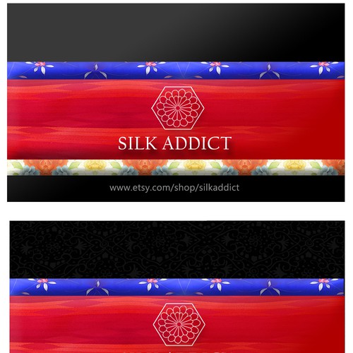 New logo and business card wanted for SilkAddict デザイン by Darkrose