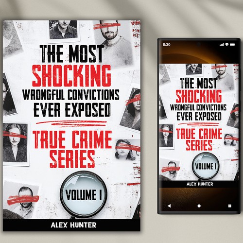 Design the Most Chilling and Eye-Catching True Crime Book Cover Ever! Design by Minimal Work