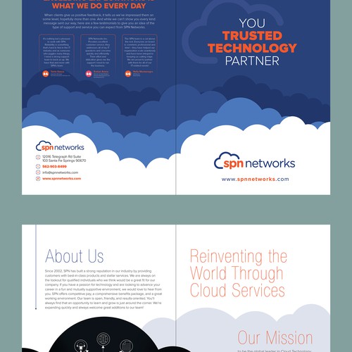 Technology Provider - Company Booklet Brochure Design by Create4Design