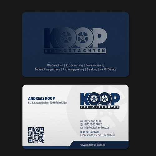 Business card contest entry by INDIAN_Ash@k