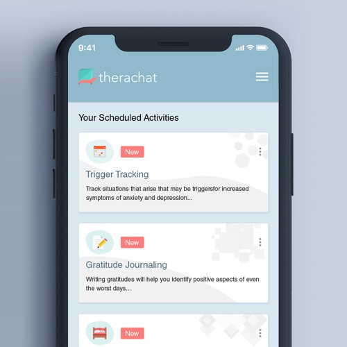 Design di Mental Health App needs fresh design ideas di xPrtDesigner
