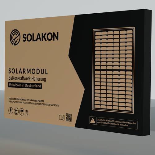 Create a nice Packaging Design for Solar Panels Design by 3D_NBL