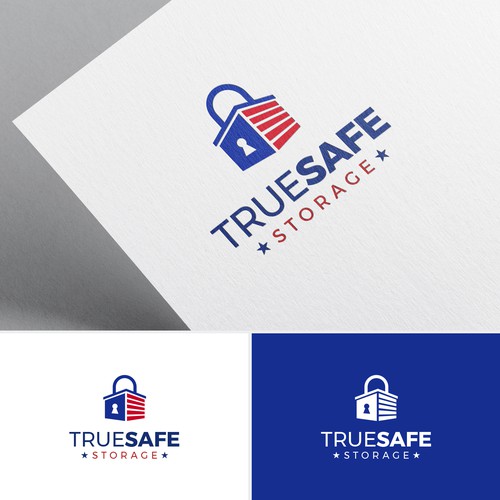 Design a strong logo for a safe and secure storage facility. Design by Creative Works