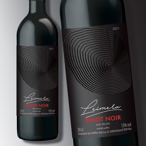 new label for my first own wine ! Design by Debdutta*