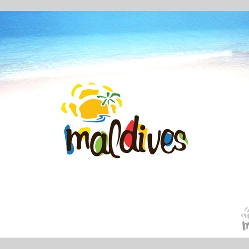 logo for Maldives Réalisé par aaf.andi