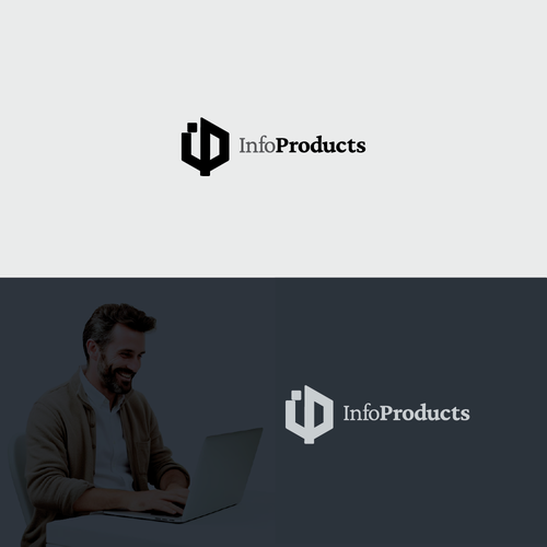 InfoProducts.com - Logo & Branding Design by LEN-ART DESIGN