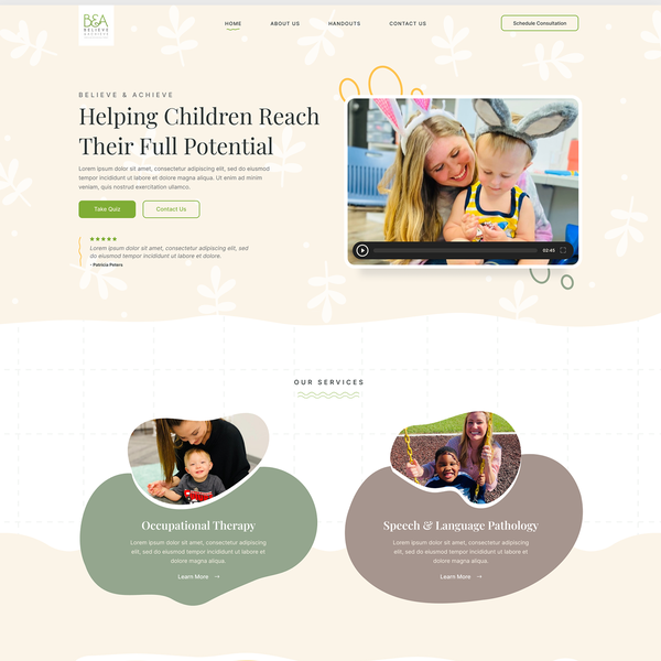 Believe & Achieve Therapy Center