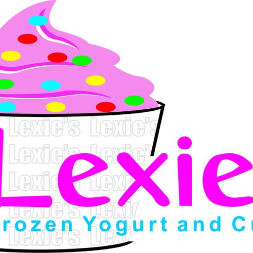 Lexie's™- Self Serve Frozen Yogurt and Custard  Diseño de tyo16