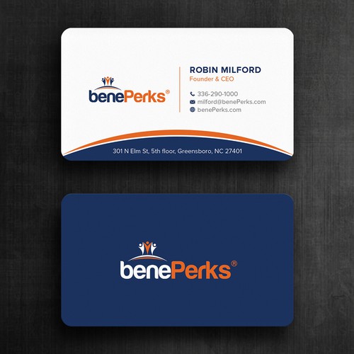 Biz Cards for fast growing company Réalisé par Felix SH