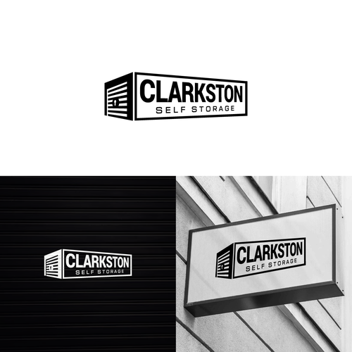 Self Storage Logo | Clarkston Self Storage Design by JR Logohype®