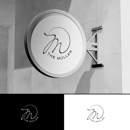 Want a challenge? Use the umlaut  - create a luxury logo for an apt building – The Müller Design by S.H Designs